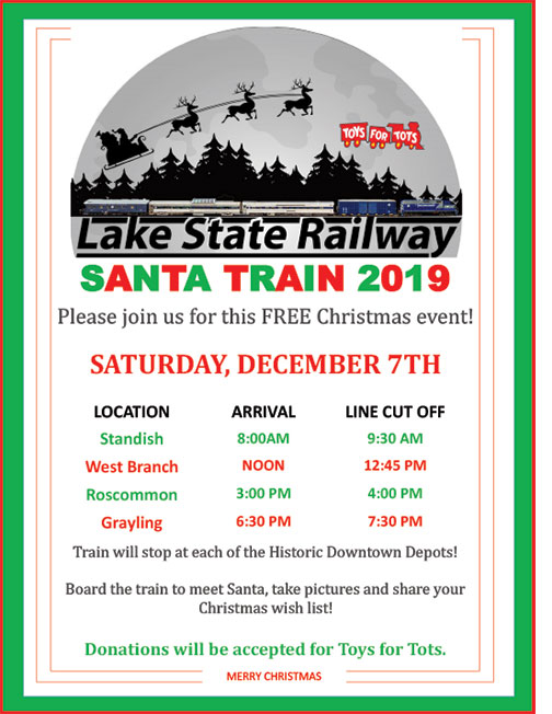 Santa Train is coming!
