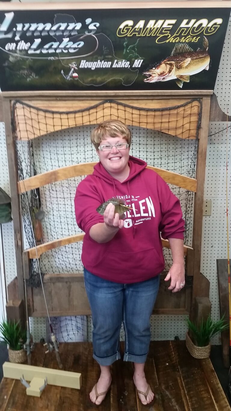 Lady angler from Frankenmuth lands third tagged fish in HLATB contest