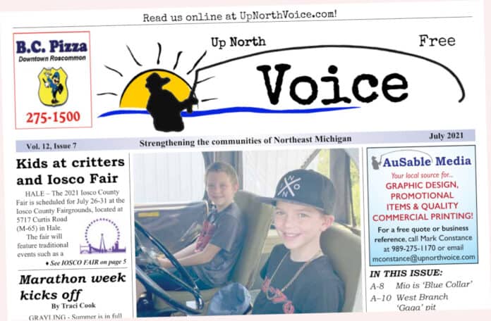 COVER UNV July2021_BCPizzainsert Up North Voice