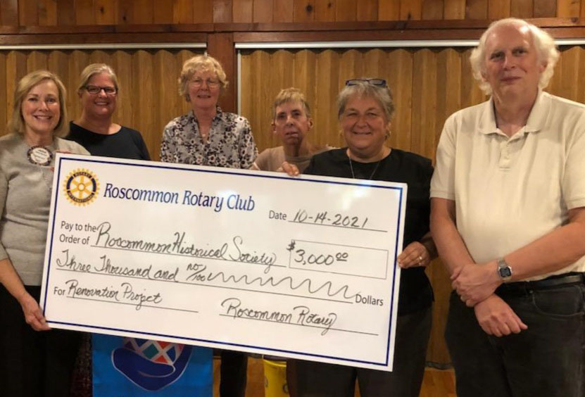 Roscommon Rotary Club donation