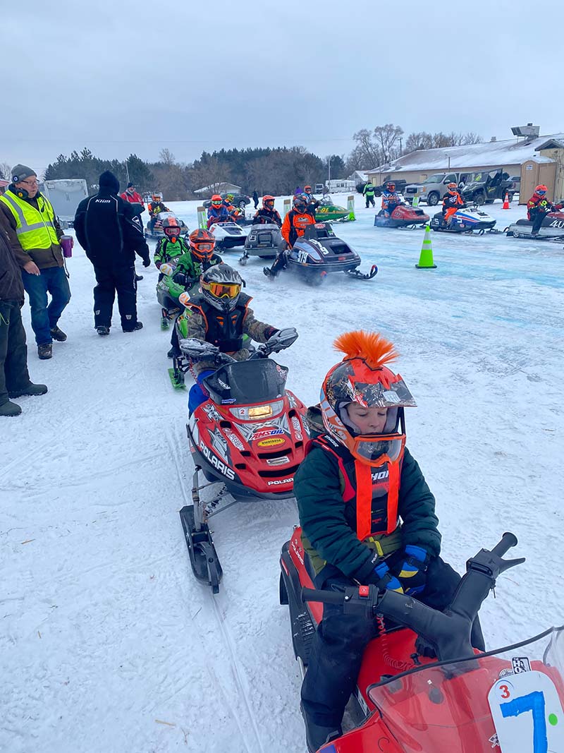 Whittemore snowmobile races