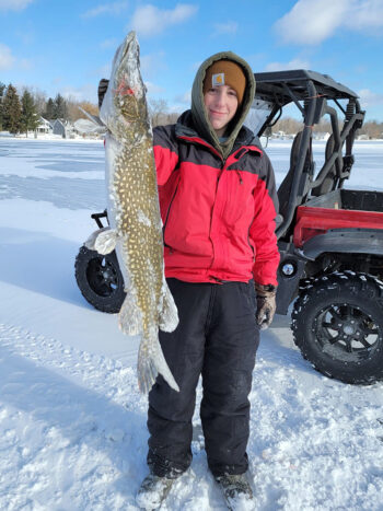 ice fishing derby pike