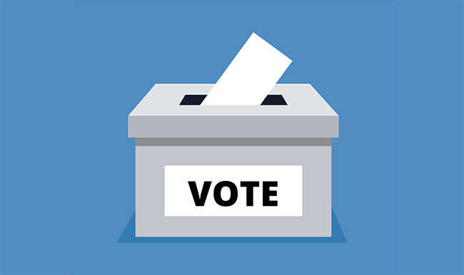 voting ballot box graphic