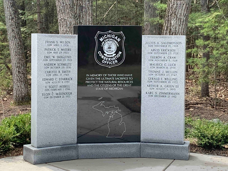 memorial for conservation officers