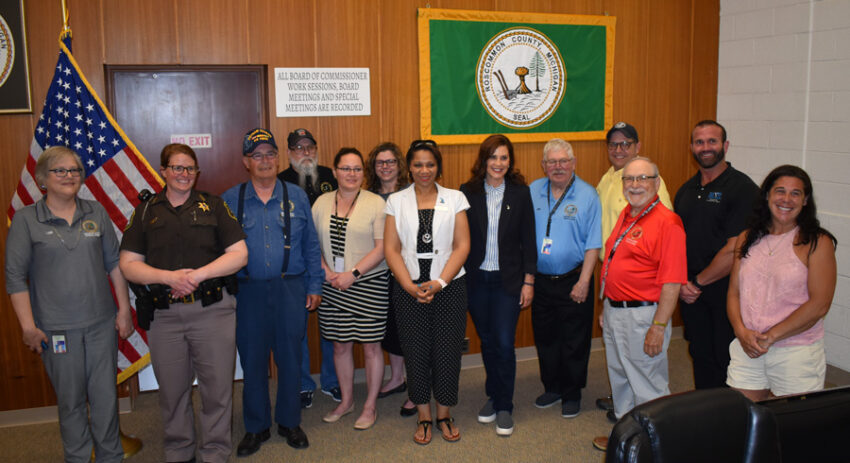 Governor Whitmer visits Roscommon County veterans