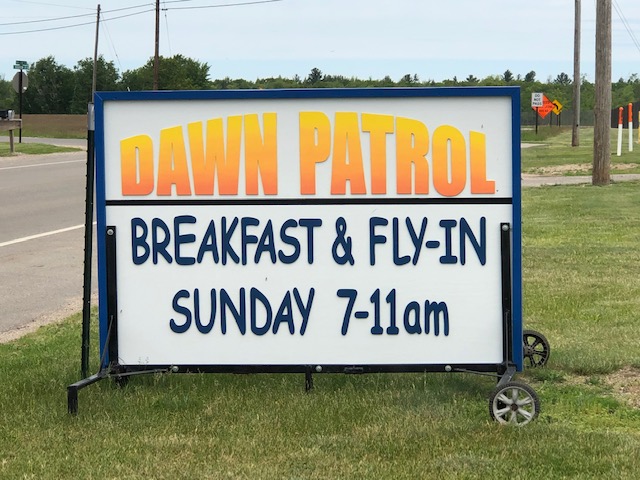 dawn patrol sign
