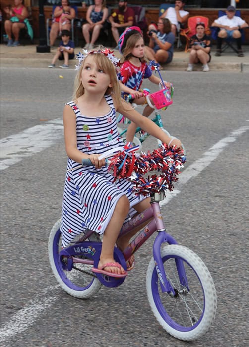 decorated bikes