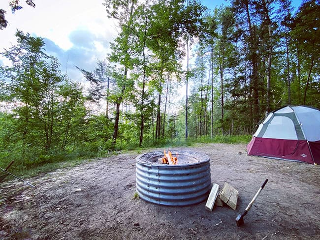 Johnson_Rifle River Rec Area - Spruce Campsite