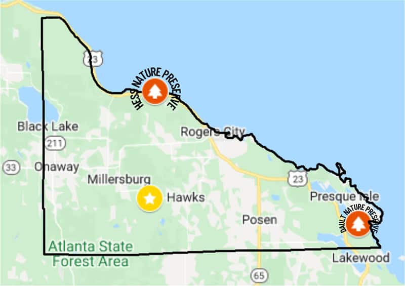 New land preserve location