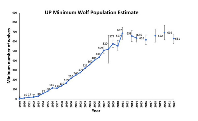 wolf population estimate