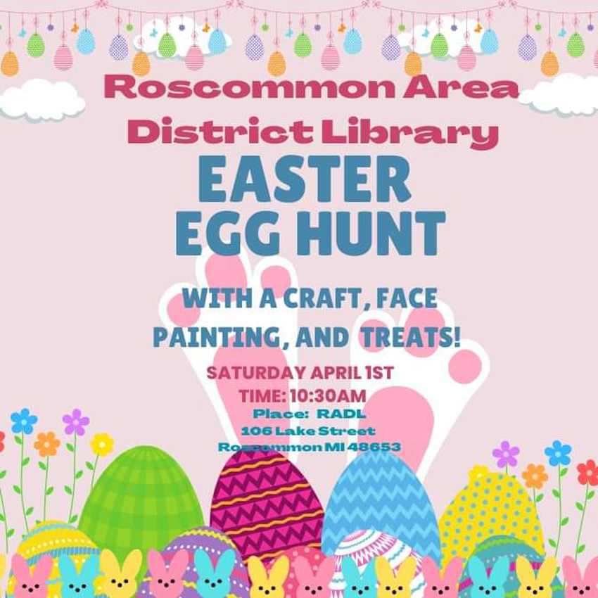 Roscommon Library Easter Egg Hunt