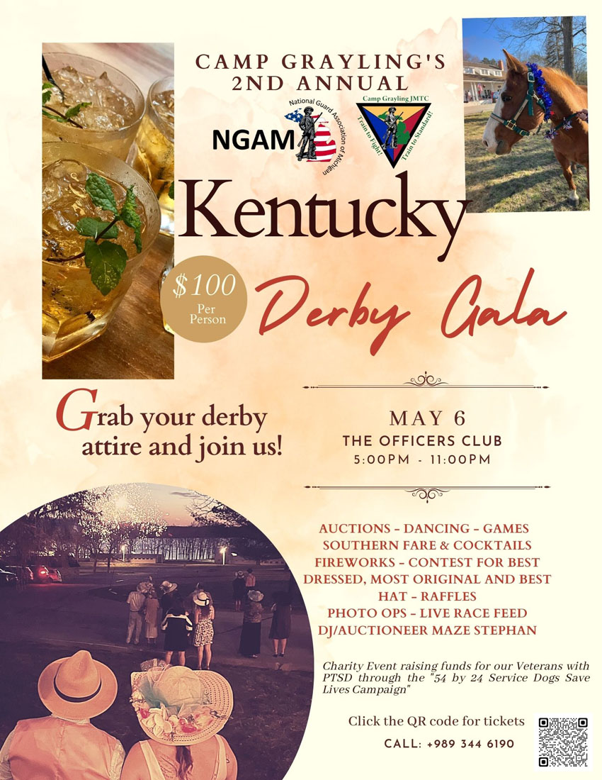 Camp Grayling Derby Gala poster
