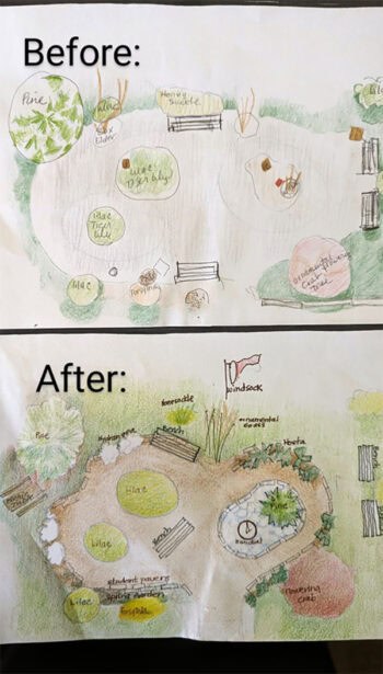 Hale Schools garden renovation project