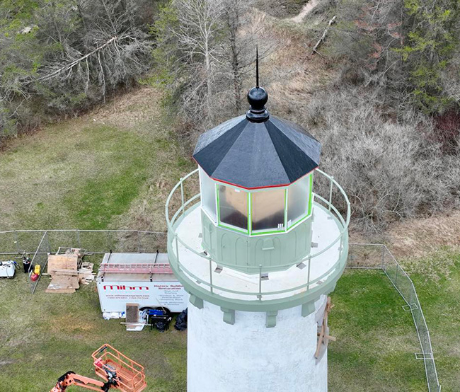 Tawas Lighthouse renovation