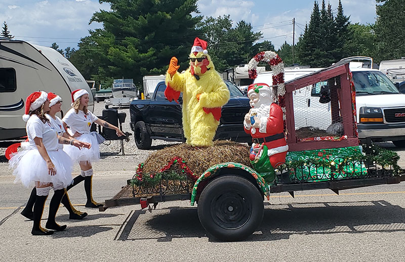 Christmas in July theme