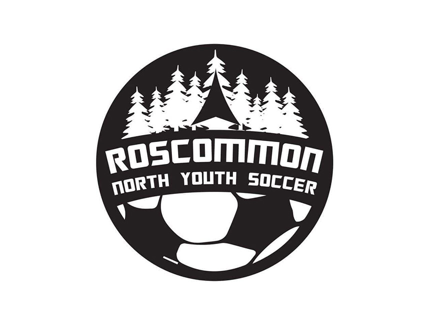 Roscommon North Youth Soccer logo
