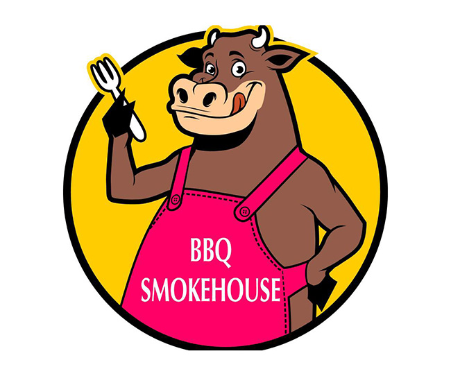 The Bossy Cow BBQ Smokehouse logo