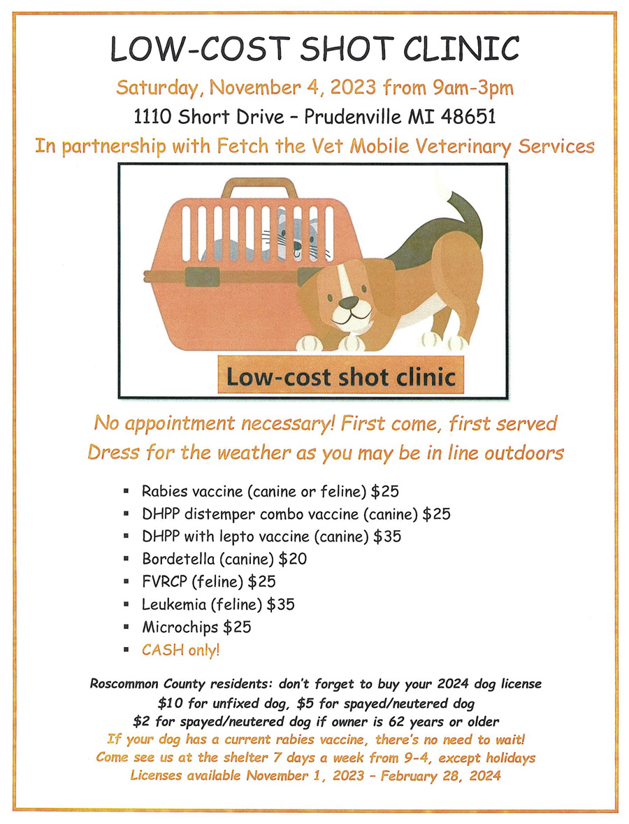 low cost shot clinic
