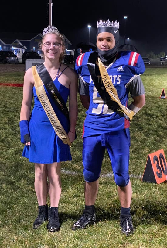Charlton Heston Academy king and queen
