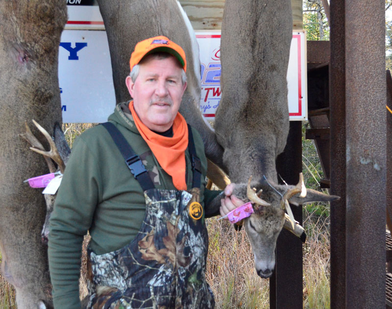 Bob Dixon with deer.