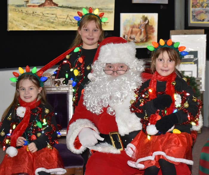 Sitting with Santa