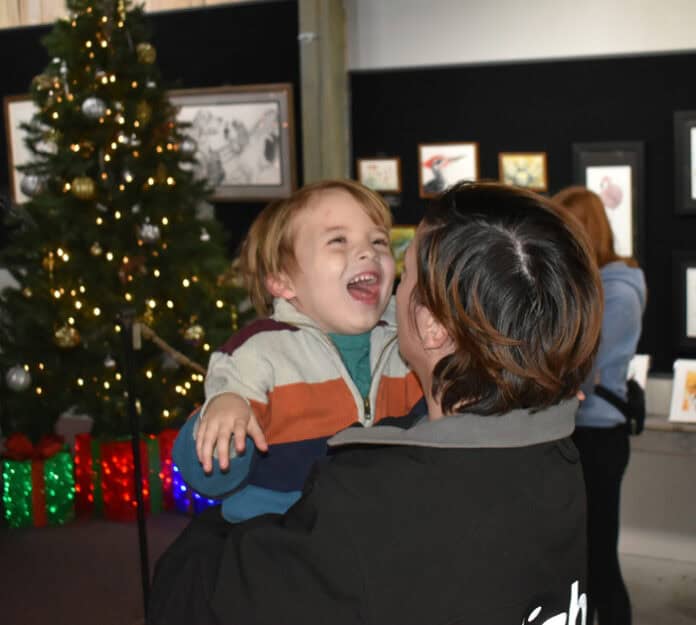 pic 1 - tobias Grayling Christmas Walk.