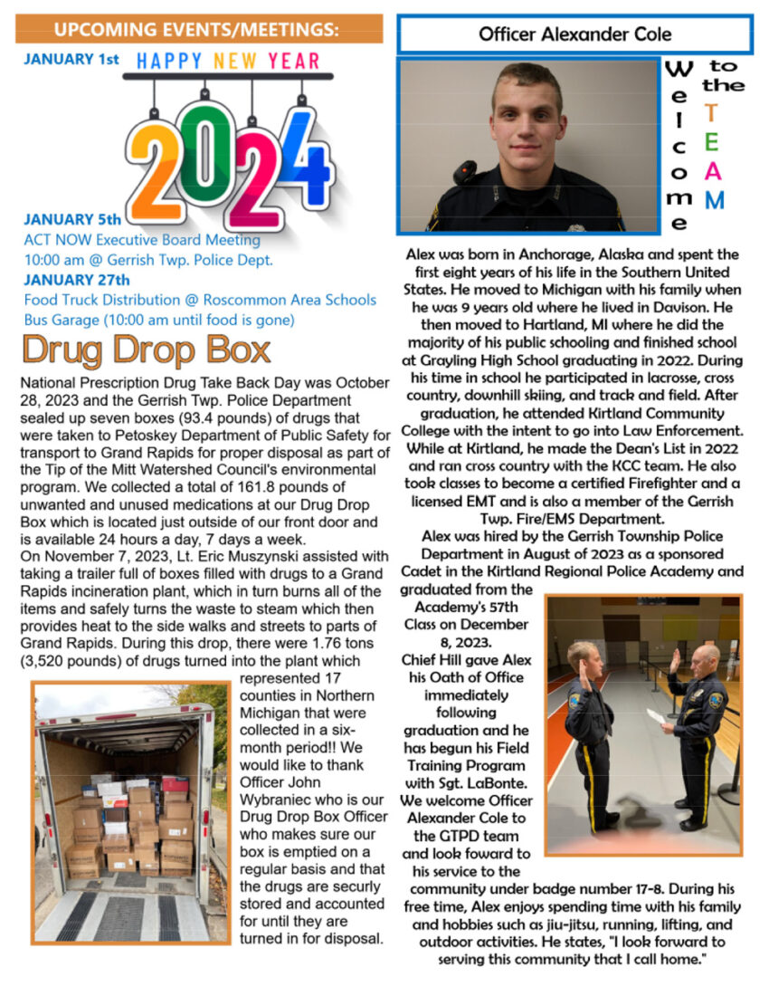 GAPS Newsletter page 2