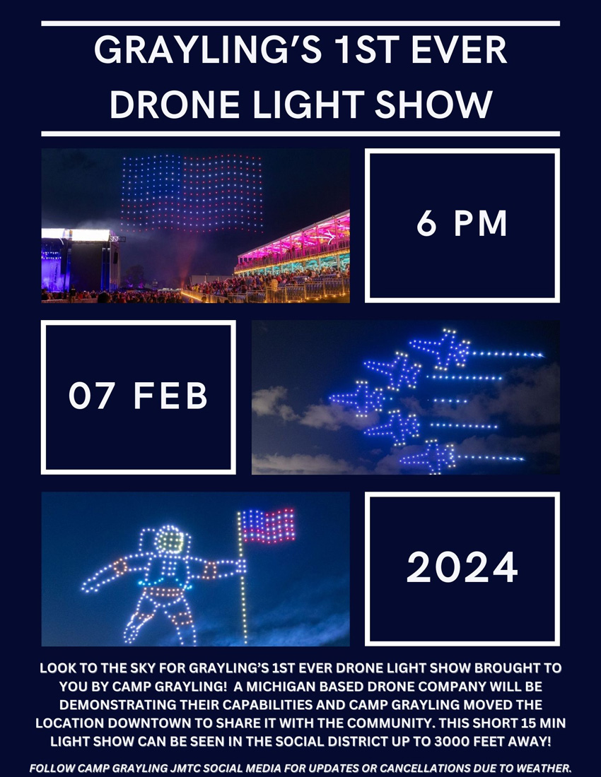 Grayling Drone Show