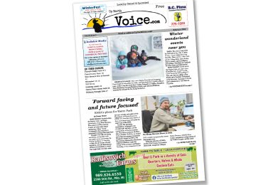 Up North Voice Feb. issue cover