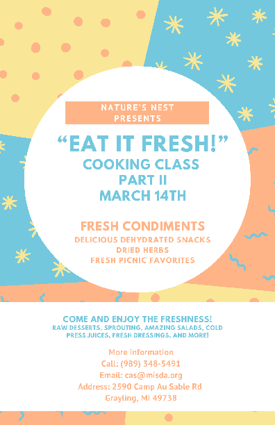 Eat It Fresh Cooking class