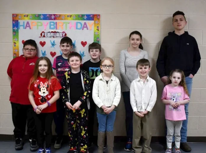 Hale schools students of the month for February