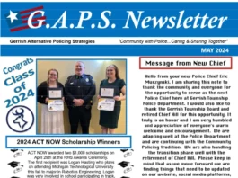 GAPS Newsletter page 1