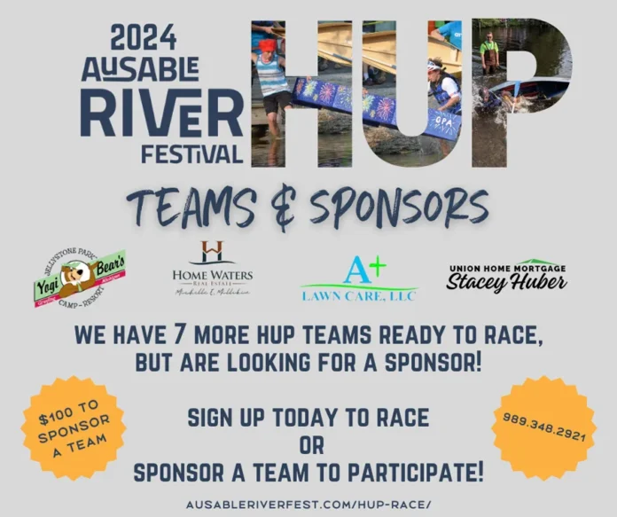HUP Race Sponsors needed