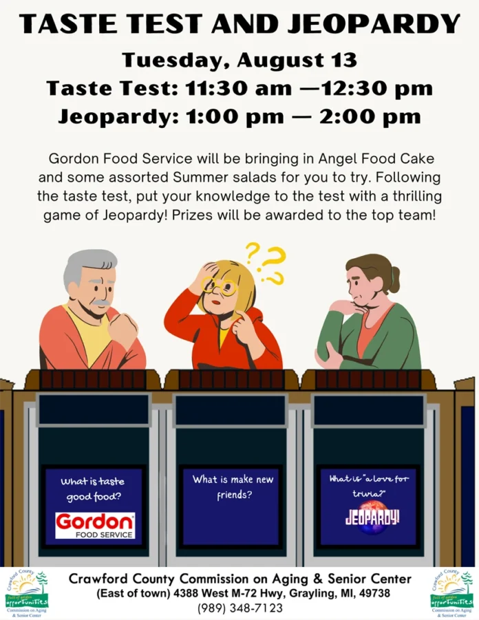 jeopardy Taste Test and Jeopardy