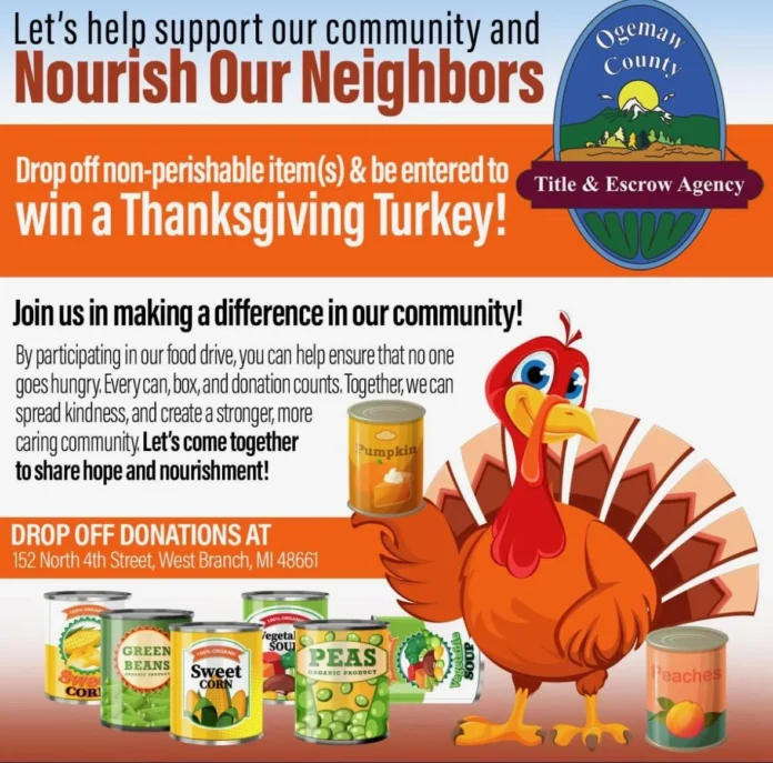 Thanks giving donation drop off