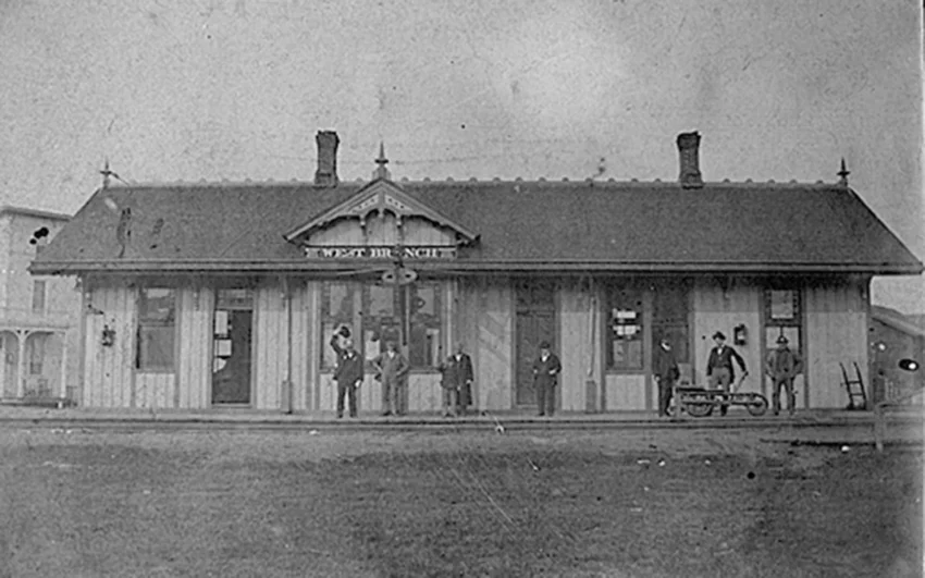 The Depot in 1880.