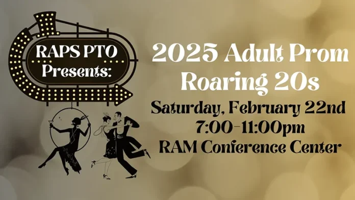 roaring 20s prom The Roscommon PTO is hosting an Adult Prom with this year’s theme, the “Roaring 20’s.”