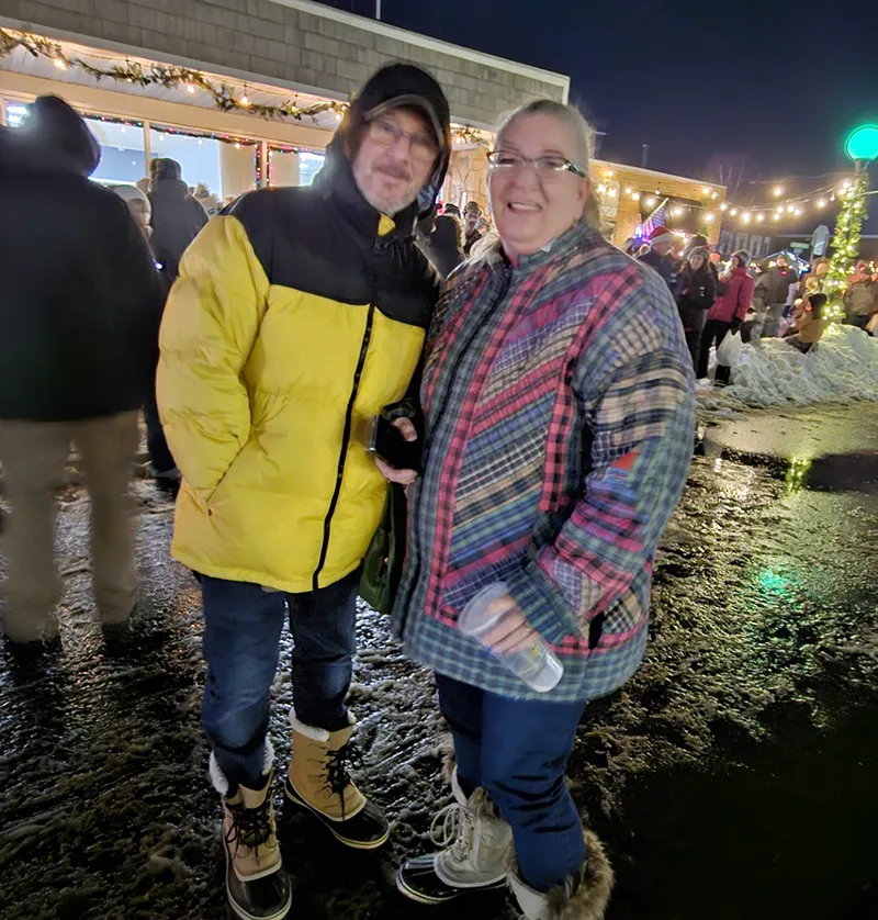 Roscommon residents Keith and Karen Corbett, formerly of Wyandotte, MI, expressed their excitement at having retired to the Roscommon area.