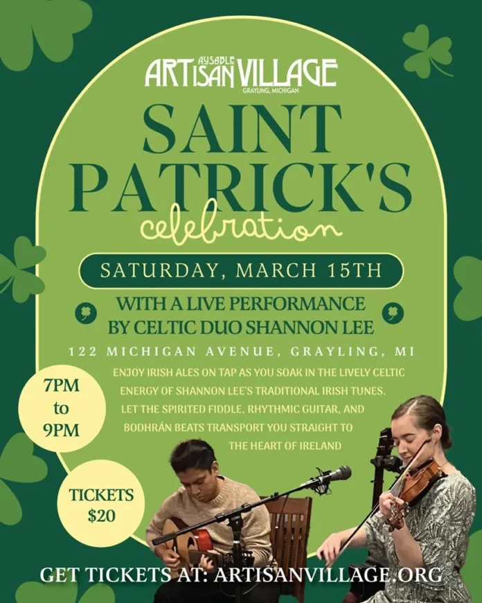 ausable artisan st patricks day Saint Patrick's Day Celebration