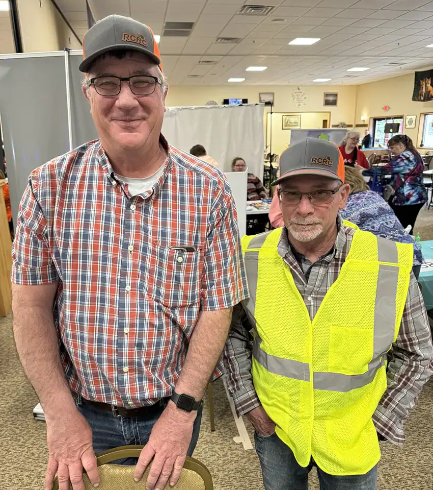 The Roscommon County Road Commission was represented by Justin Akin and Roger Sexton.