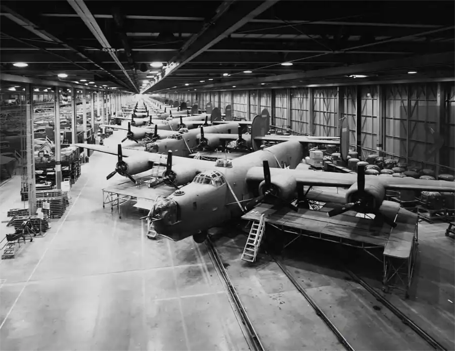 Bomber Factory at Willow Run Airport