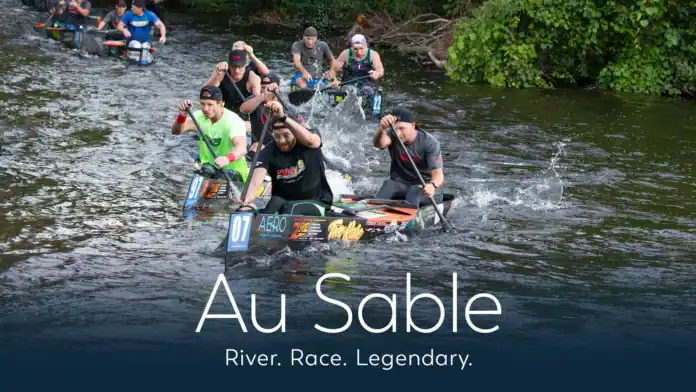 Au Sable_DocuSeries_Horizontal A big-screen debut for the Michigan Emmy Award winning docuseries ‘Au Sable’ about the AuSable River Canoe Marathon