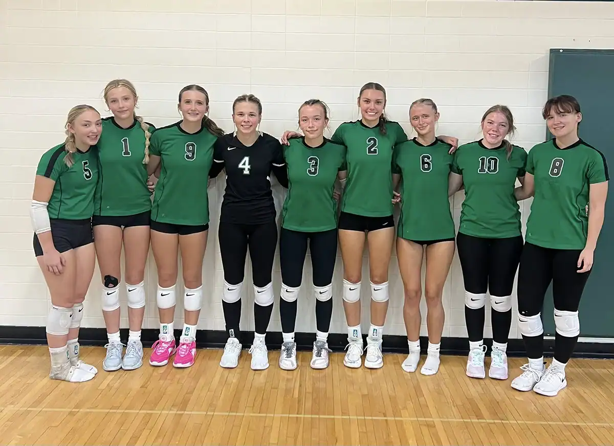 fall sports pic 3 The Houghton Lake Bobcats Varsity Team placed 2nd in their bracket at the Grayling invite on Sept. 13.