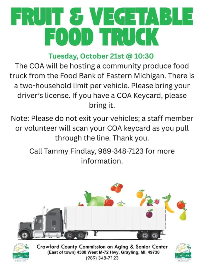 Fruit & Vegetable Food Truck