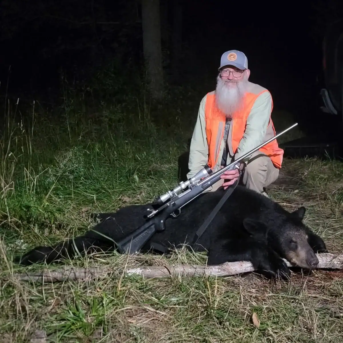 Jon Barnes of Fairview with this nice black bear!